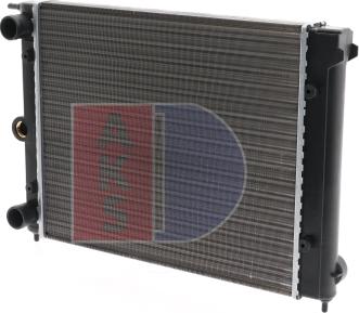 AKS Dasis 040430N - Radiator, engine cooling autospares.lv