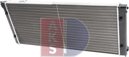 AKS Dasis 040630N - Radiator, engine cooling autospares.lv