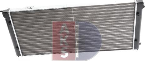 AKS Dasis 040630N - Radiator, engine cooling autospares.lv