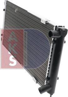 AKS Dasis 040630N - Radiator, engine cooling autospares.lv