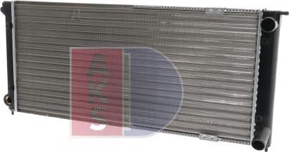 AKS Dasis 040630N - Radiator, engine cooling autospares.lv