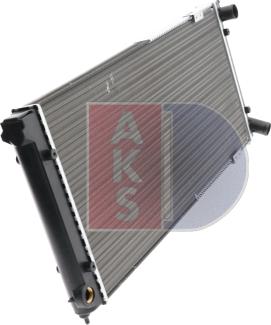 AKS Dasis 040630N - Radiator, engine cooling autospares.lv