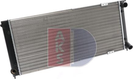 AKS Dasis 040630N - Radiator, engine cooling autospares.lv