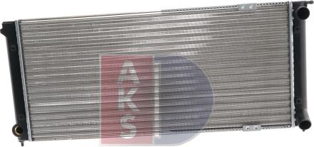 AKS Dasis 040630N - Radiator, engine cooling autospares.lv