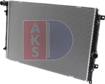 AKS Dasis 040094N - Radiator, engine cooling autospares.lv