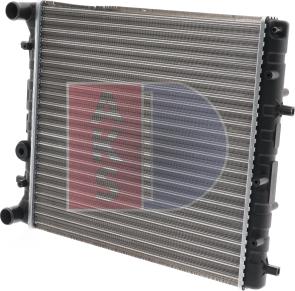 AKS Dasis 040055N - Radiator, engine cooling autospares.lv