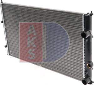 AKS Dasis 040030N - Radiator, engine cooling autospares.lv