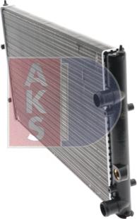 AKS Dasis 040030N - Radiator, engine cooling autospares.lv