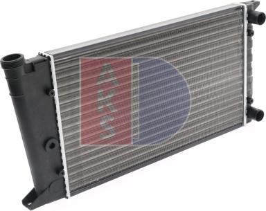 AKS Dasis 040320N - Radiator, engine cooling autospares.lv