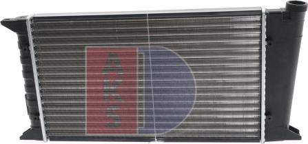 AKS Dasis 040320N - Radiator, engine cooling autospares.lv