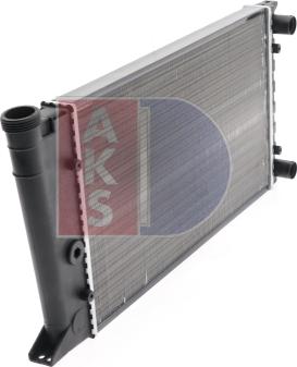 AKS Dasis 040320N - Radiator, engine cooling autospares.lv