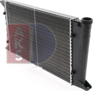 AKS Dasis 040320N - Radiator, engine cooling autospares.lv