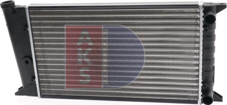 AKS Dasis 040320N - Radiator, engine cooling autospares.lv