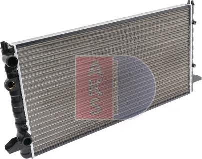 AKS Dasis 041930N - Radiator, engine cooling autospares.lv