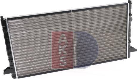 AKS Dasis 041930N - Radiator, engine cooling autospares.lv