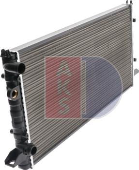 AKS Dasis 041930N - Radiator, engine cooling autospares.lv