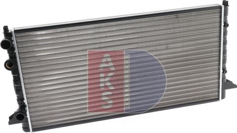 AKS Dasis 041930N - Radiator, engine cooling autospares.lv