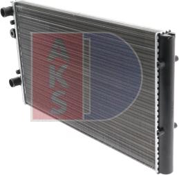 AKS Dasis 041610N - Radiator, engine cooling autospares.lv