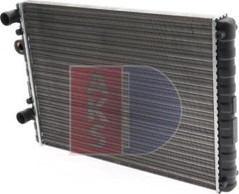 AKS Dasis 041620N - Radiator, engine cooling autospares.lv