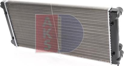 AKS Dasis 041000N - Radiator, engine cooling autospares.lv