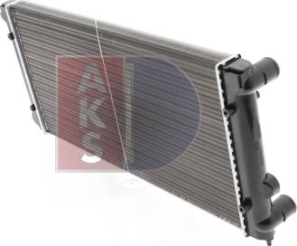 AKS Dasis 041000N - Radiator, engine cooling autospares.lv