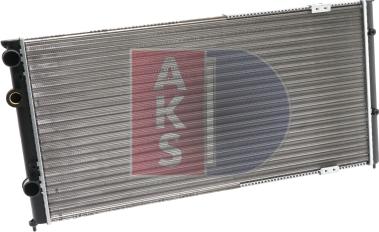 AKS Dasis 041030N - Radiator, engine cooling autospares.lv