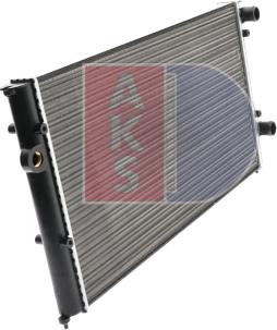 AKS Dasis 041350N - Radiator, engine cooling autospares.lv