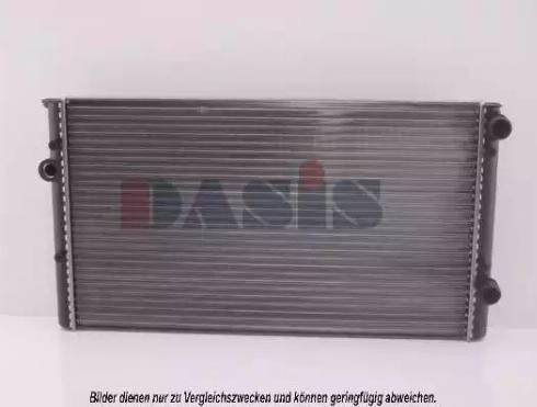 Ava Quality Cooling VWA2104 - Radiator, engine cooling autospares.lv