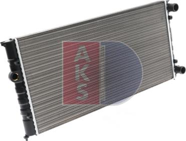 AKS Dasis 041260N - Radiator, engine cooling autospares.lv