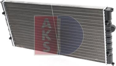 AKS Dasis 041260N - Radiator, engine cooling autospares.lv