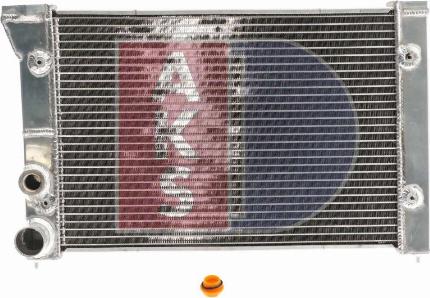 AKS Dasis 041200AL - Radiator, engine cooling autospares.lv