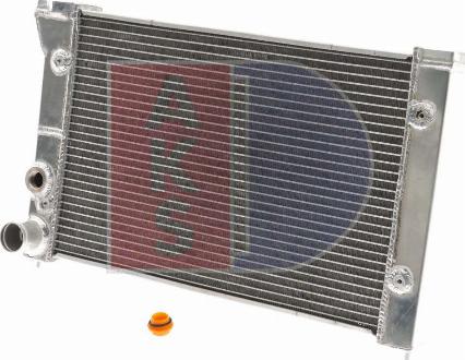 AKS Dasis 041200AL - Radiator, engine cooling autospares.lv