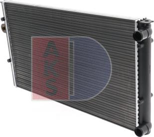 AKS Dasis 041230N - Radiator, engine cooling autospares.lv