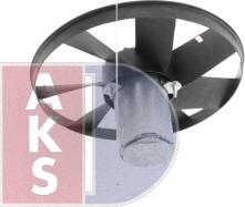 AKS Dasis 048690N - Fan, radiator autospares.lv