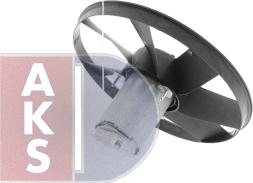 AKS Dasis 048690N - Fan, radiator autospares.lv