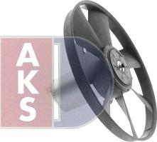 AKS Dasis 048690N - Fan, radiator autospares.lv