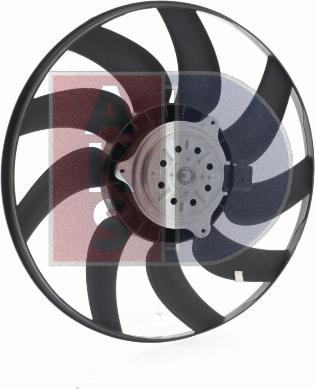 AKS Dasis 048076N - Fan, radiator autospares.lv