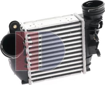 AKS Dasis 047005N - Intercooler, charger autospares.lv