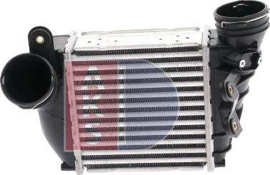 AKS Dasis 047005N - Intercooler, charger autospares.lv