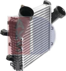 AKS Dasis 047007N - Intercooler, charger autospares.lv