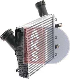 AKS Dasis 047007N - Intercooler, charger autospares.lv