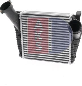 AKS Dasis 047007N - Intercooler, charger autospares.lv