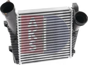 AKS Dasis 047007N - Intercooler, charger autospares.lv