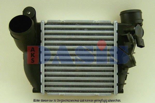 AKS Dasis 047014N - Intercooler, charger autospares.lv