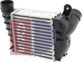 AKS Dasis 047014N - Intercooler, charger autospares.lv