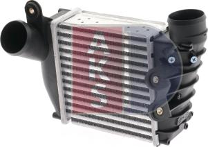 AKS Dasis 047014N - Intercooler, charger autospares.lv