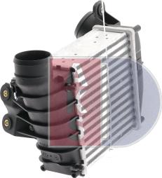 AKS Dasis 047014N - Intercooler, charger autospares.lv