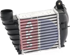 AKS Dasis 047014N - Intercooler, charger autospares.lv