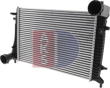 AKS Dasis 047018N - Intercooler, charger autospares.lv