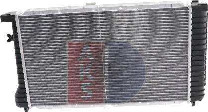 AKS Dasis 050960N - Radiator, engine cooling autospares.lv